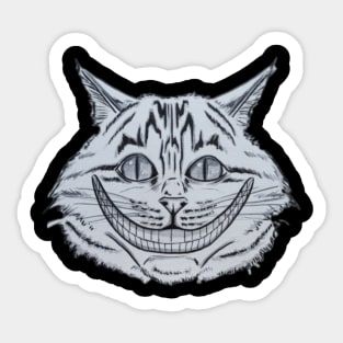 Cheshire kitty Sticker